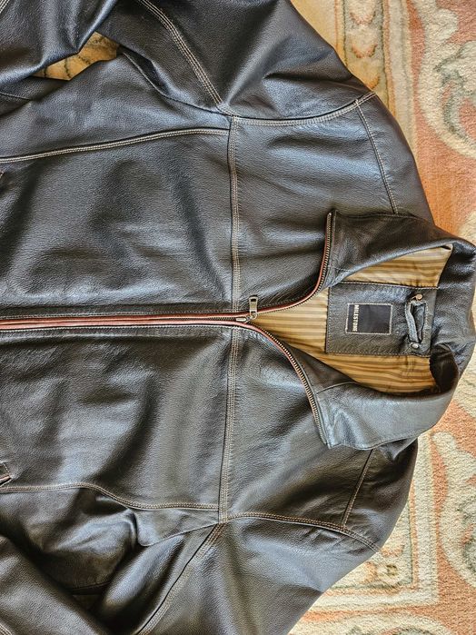 Geaca de piele XXL MILESTONE