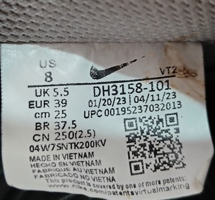 Adidași Nike Nr 38 și Nr 39