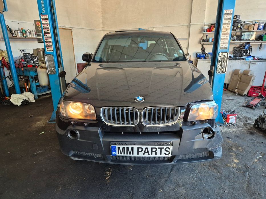 BMW X3 E83 3.0i 231кс панорама  ръчка НА ЧАСТИ!