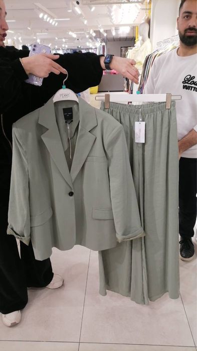 Пиджак двойка Турция из Льна
