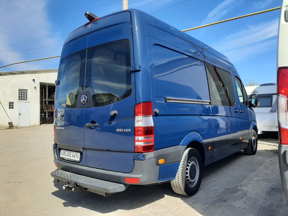 carlig remorcare mercedes sprinter van cu treapta 2006 - 2018