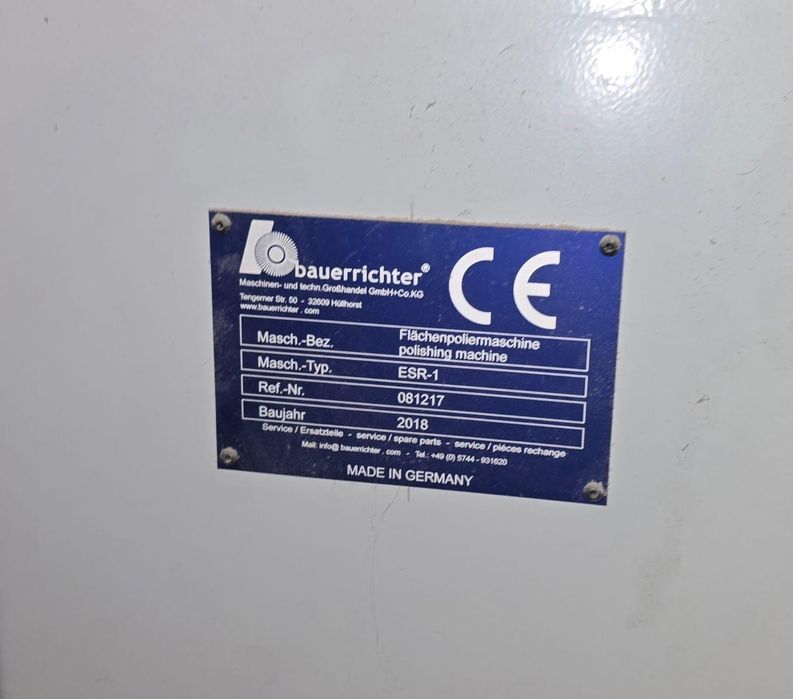 Masina de polisat BAUERRICHTER ESR -1