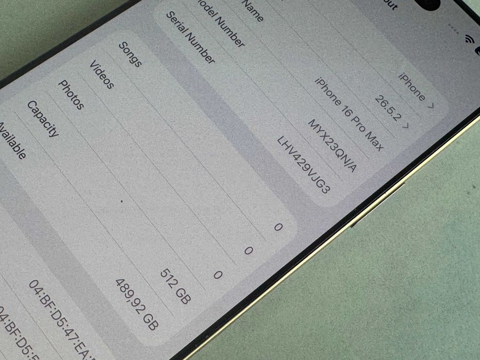 iPhone 16 Pro Max 512gb 100% батерия.Гаранция