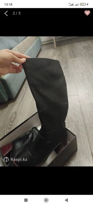 Зимние сапоги почти новый