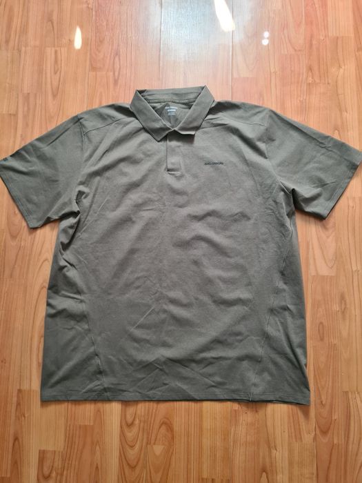 Tricou bărbați Salomon Trackline Polo, mărimea XXL