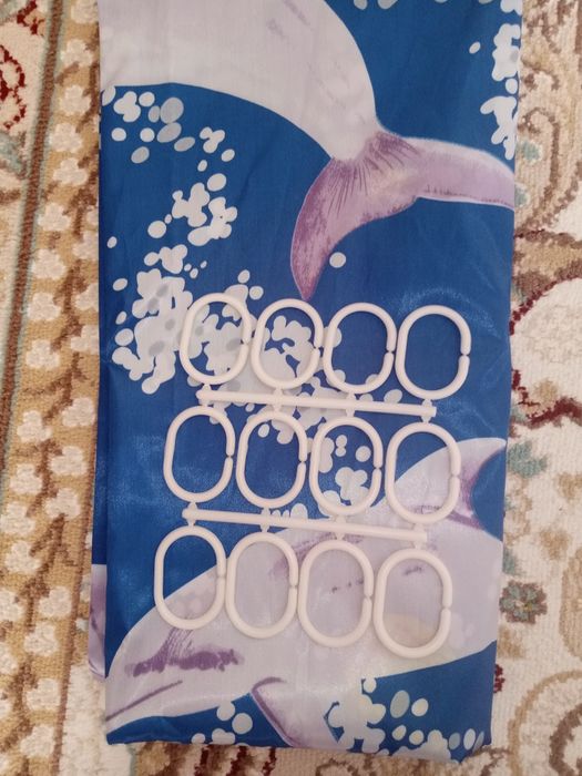 Шторка в ванную.