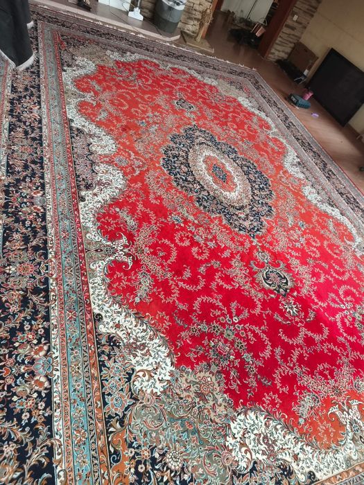 Ковер из натуральной шерсти