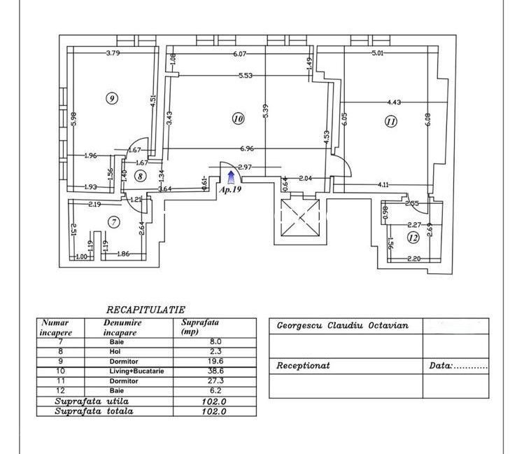 Apartament 3 Camere | Zona Obor - Str. Otesani Tei |Premium|Parcare