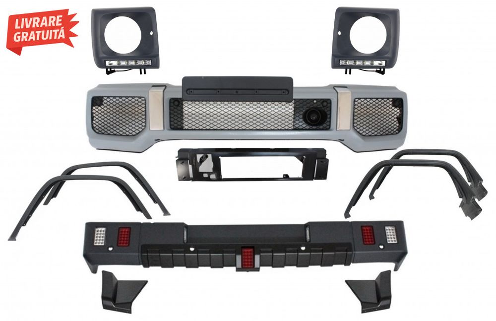 Pachet Exterior Mercedes G-Class W463 (1989-2018) G63 G65 Design cu Pr