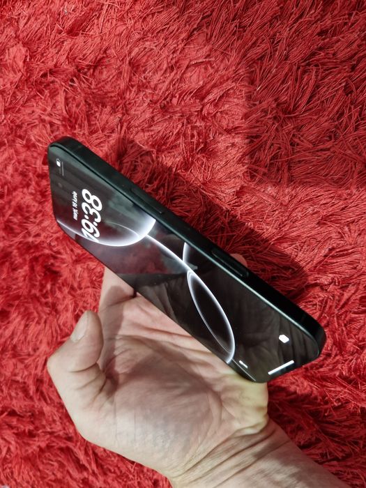 -Iphone 16Pro, ca Nou 128Gb 8Ram ireprosabil Bat:90%-480 cicluri incarcare Black Titanium MDM doar telefonul poze reale
