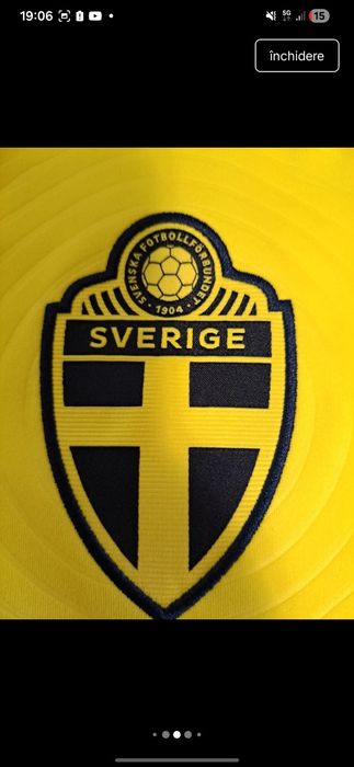 Tricou de fotbal ADIDAS cu nationala Sverige