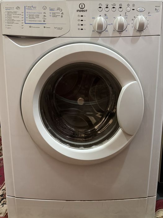 Стиральная машинка автомат indesit 6kg в отличном состоянии