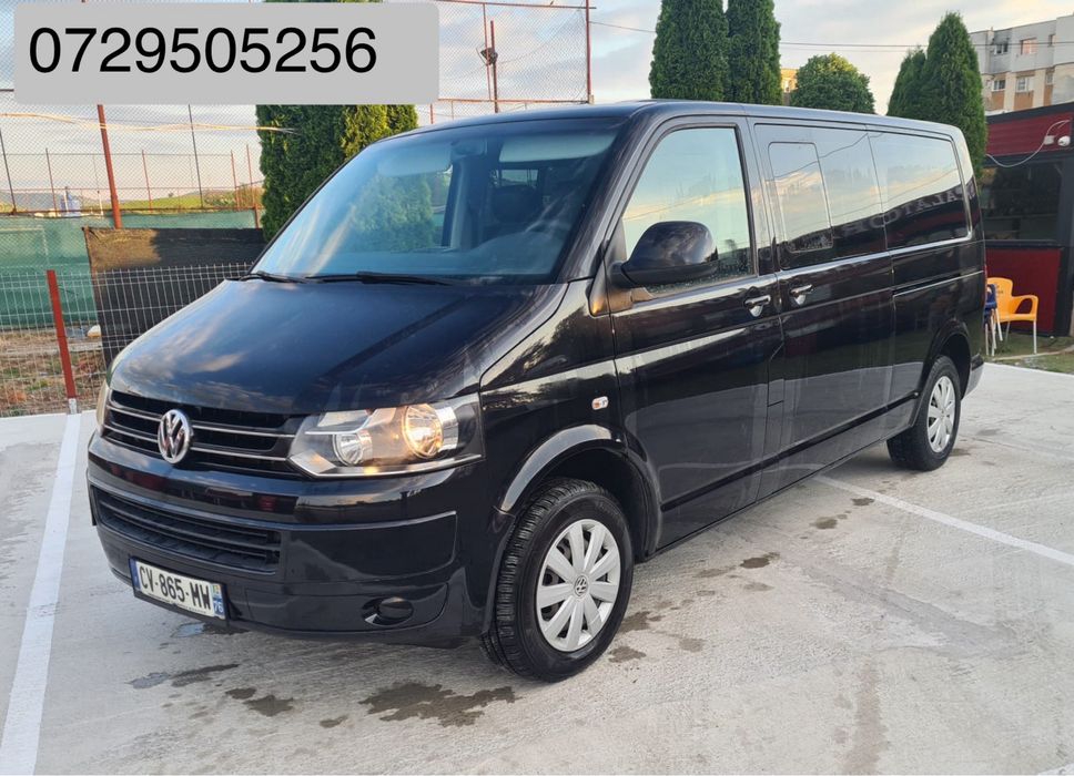 Volkswagen VW T5 Caravelle 2014 model LUNG, DSG, 9 locuri