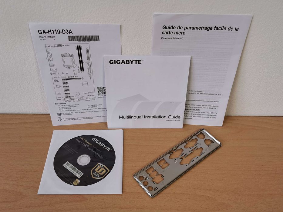 Gigabyte H110-D3A дъно Intel socket 1151