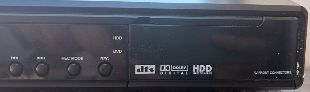 DVD Recorder Tevion / Magnum cu HDD 80 GB – model DRW 8005 HDD, telecomandă, ShowView