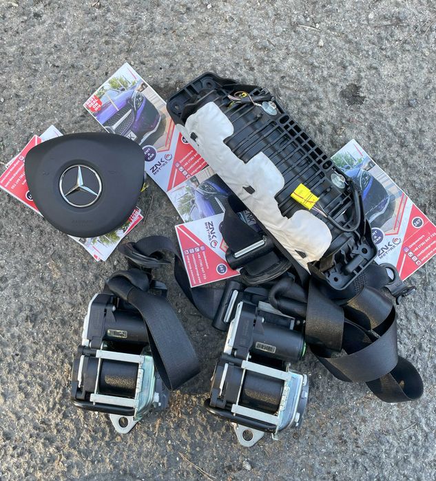 Mercedes Benz V w447 - kit airbag - plansa bord - centuri de siguranta