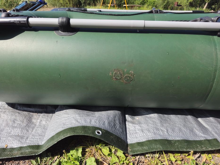 Лодка с эл. мотором