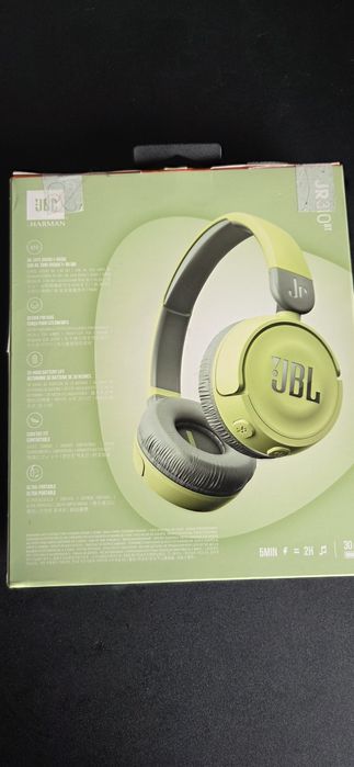 Căști Wireless Copii JBL JR310BT – Sunet Sigur, Autonomie 30h,