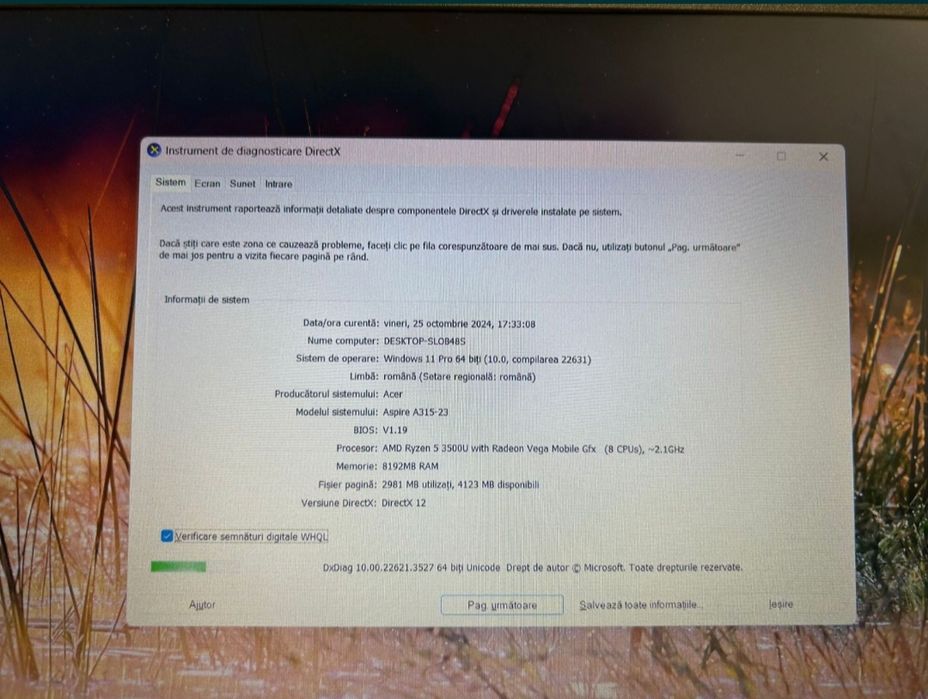 Vând laptop aspire one urgent ‼️