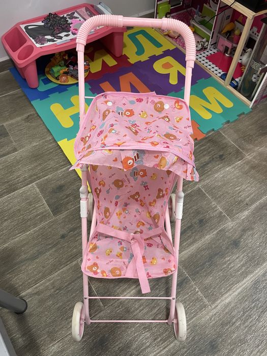 Лятна метална количка за кукли