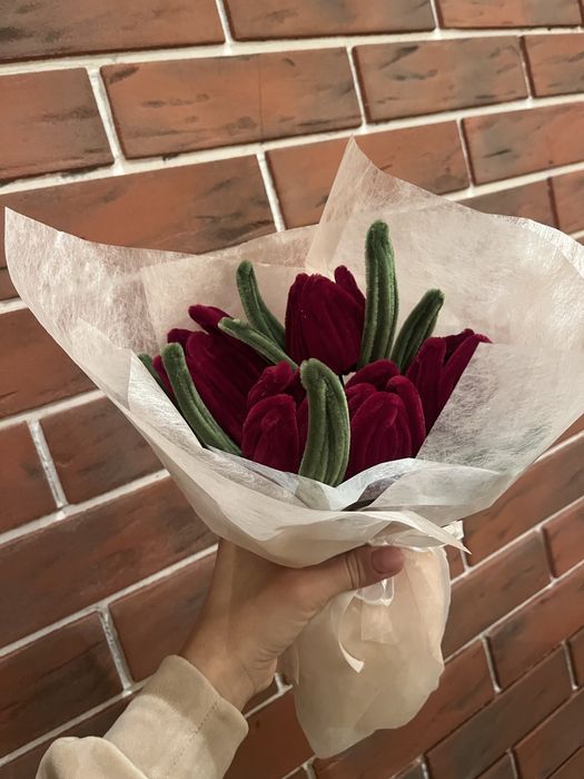 Букети от плюшени телчета