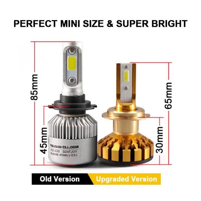 LED крушки система за фарове Модел L2H4 лед LED крушки