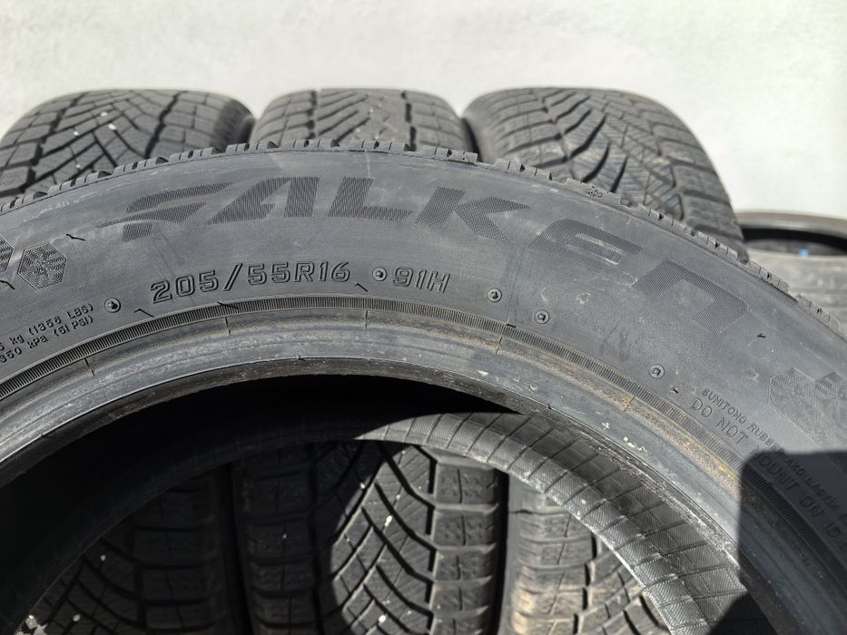 205/55/16 Фалкен ДОТ 2025 г - Като нови