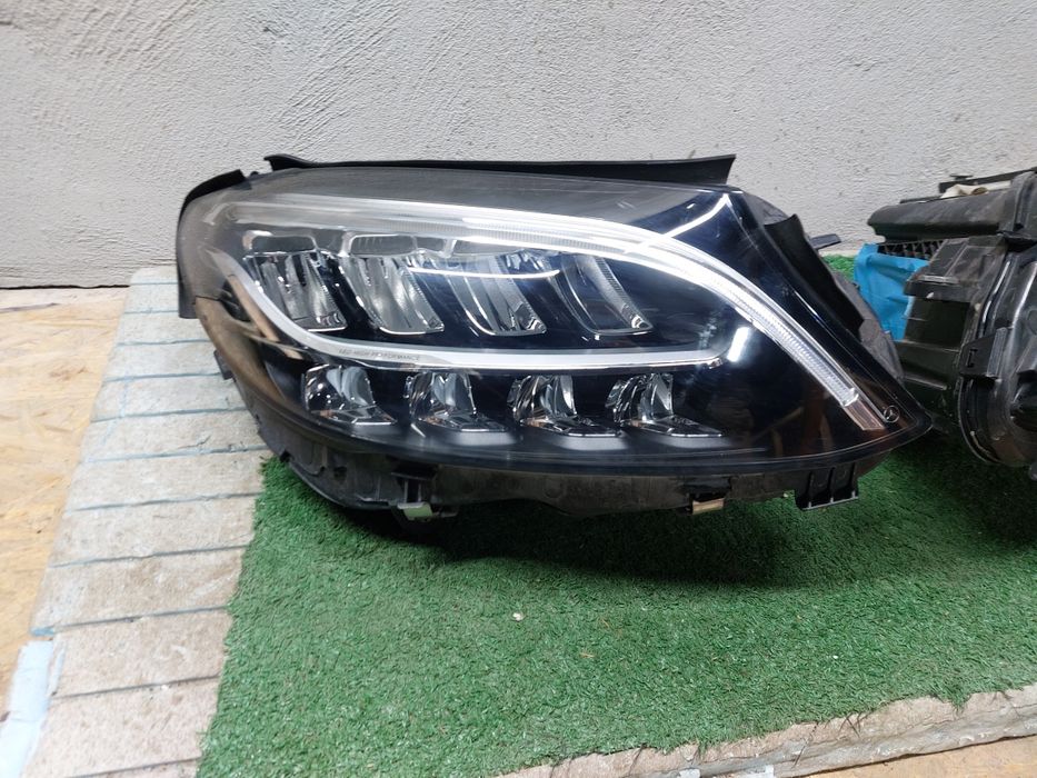 faruri far stanga dreapta originale mercedes c w205 facelift full led