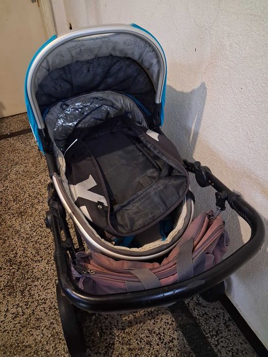 Детска количка с два коша