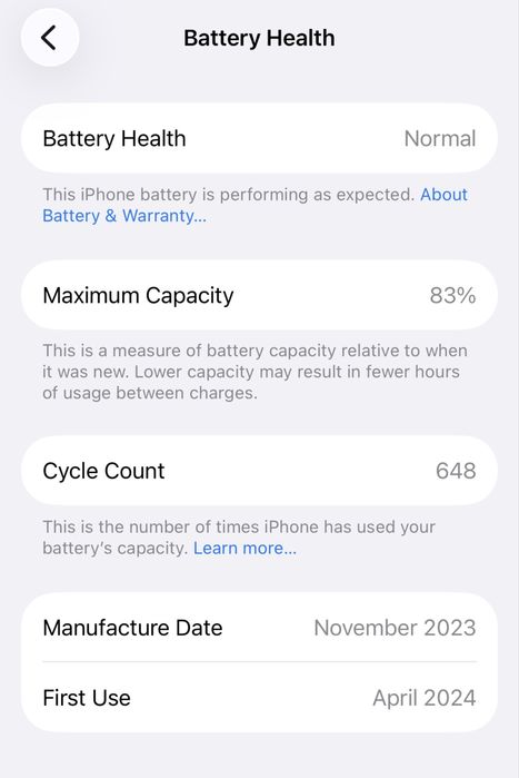 Iphone 15 с оставаща гаранция