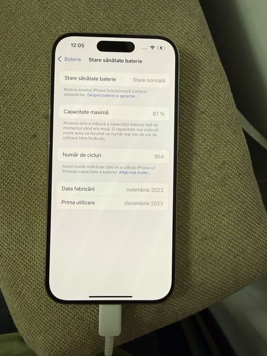 Iphone 15 pro 256gb White