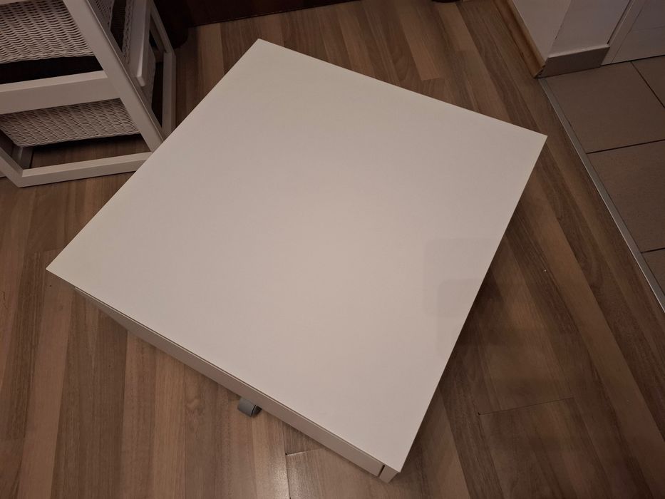 Pat 90x200 cm cu saltea si 2 cutii depozitare Ikea