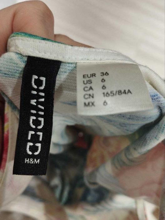 Сарафан H&M для девушки размера XS/S, юбка-колокол