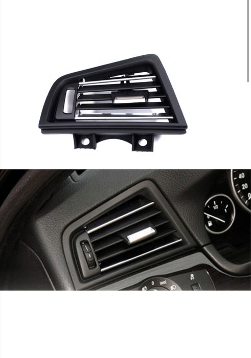 Grile grila aerisire ventilatie aer fata spate crom BMW seria 5 F10 F11 F18 2010-2017 64229209136 / 64229166883 / 64229166884