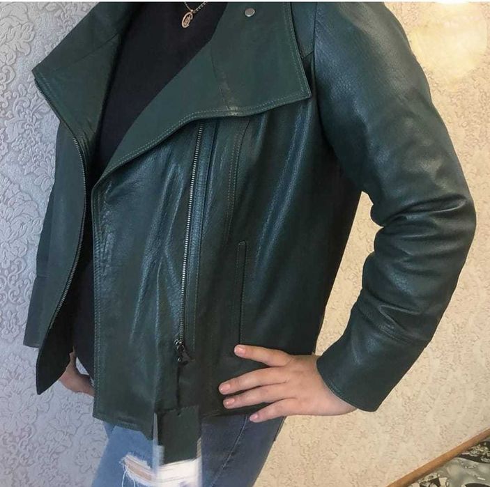 Срочно торг. Куртка косуха натуральная кожа Турция