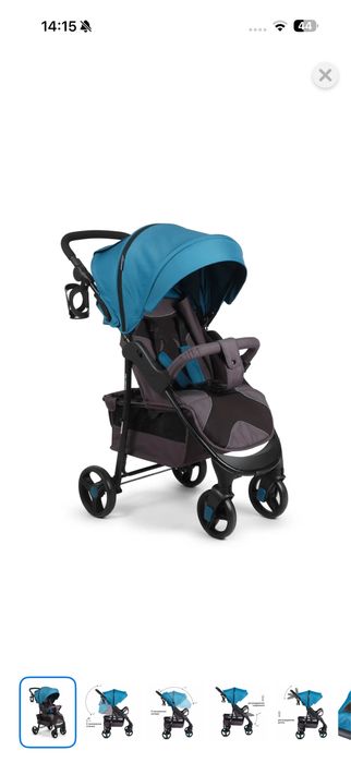 Коляска babyton comfort plus blue