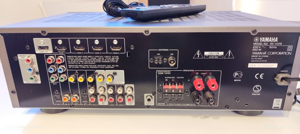Statie, AV Receiver Yamaha RX-V375 + CADOU