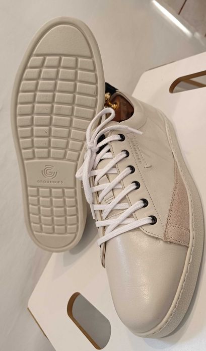 Pantofi sport casual 42 premium Groundies NOI piele naturala moale