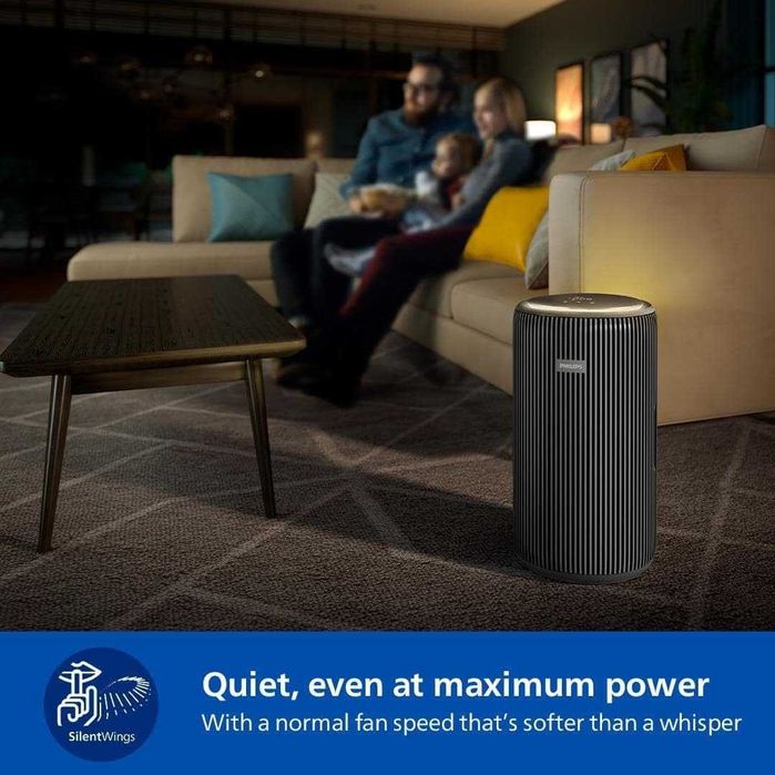 Пречиствател за въздух Philips Series 4200 AC4221 HEPA NanoProtect + Double Active Carbon Ultra-Quiet