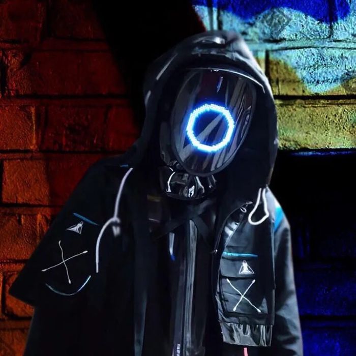 LED Маска Shining Mask — Программируемая (Bluetooth + Приложение)