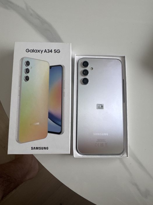 Samsung Galaxy A34 5G 128GB 6GB RAM Silver
