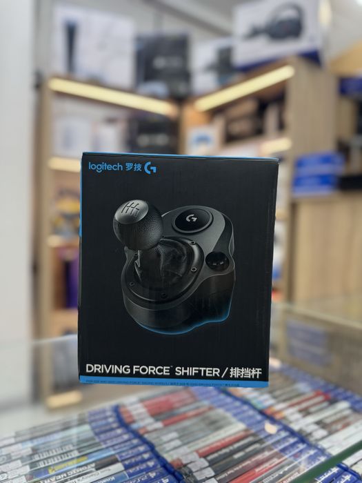Игровой контроллер Logitech Driving Force Shifter черный