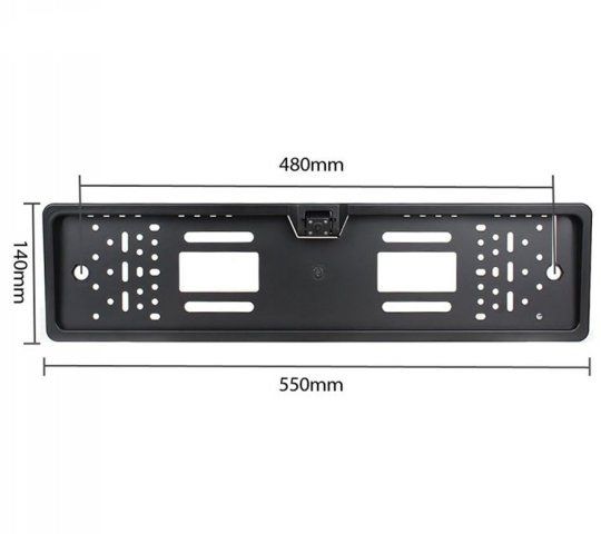 Поставка за номер с камера за задно виждане - 2354
