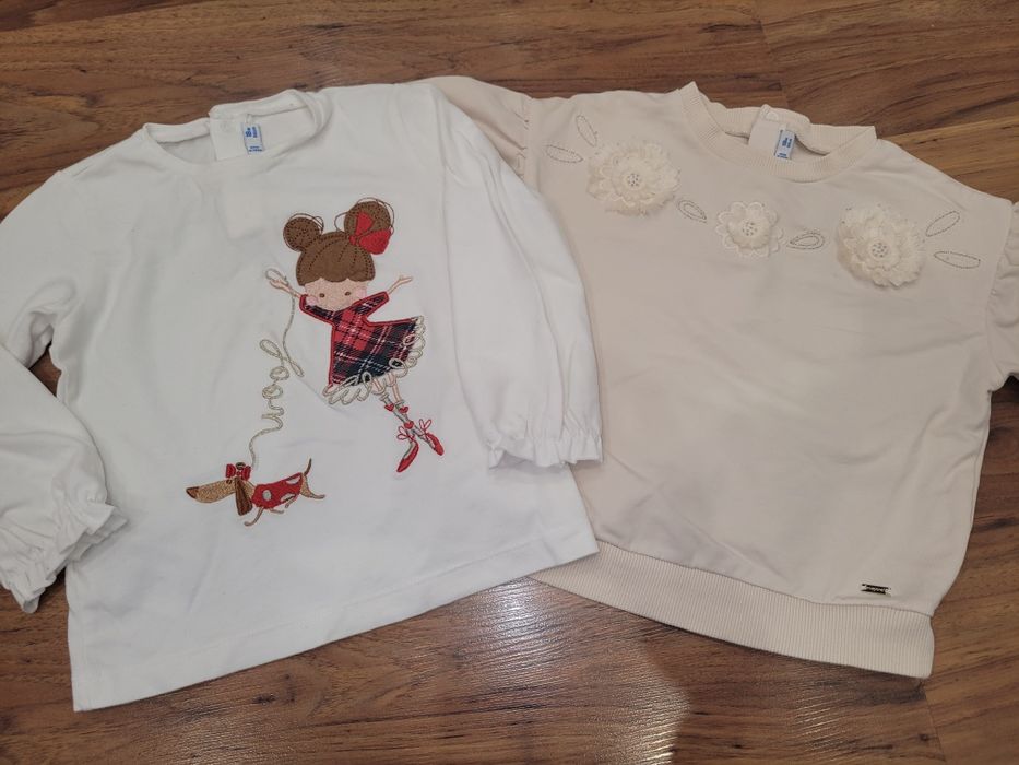 Пуловер и блузка Mayoral, 86см.