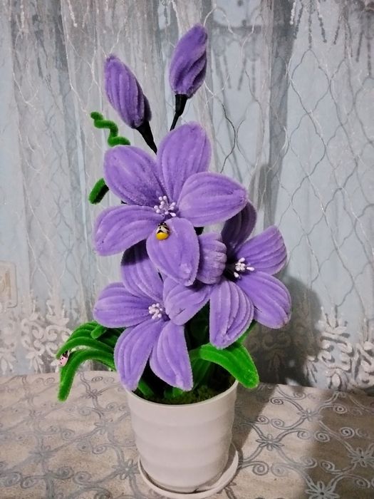 Цветы ручной работы