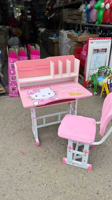 Парта стол стул комплект для детей