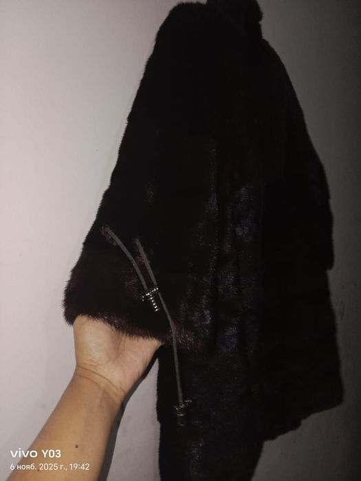 Шубка норка рукав 3/4