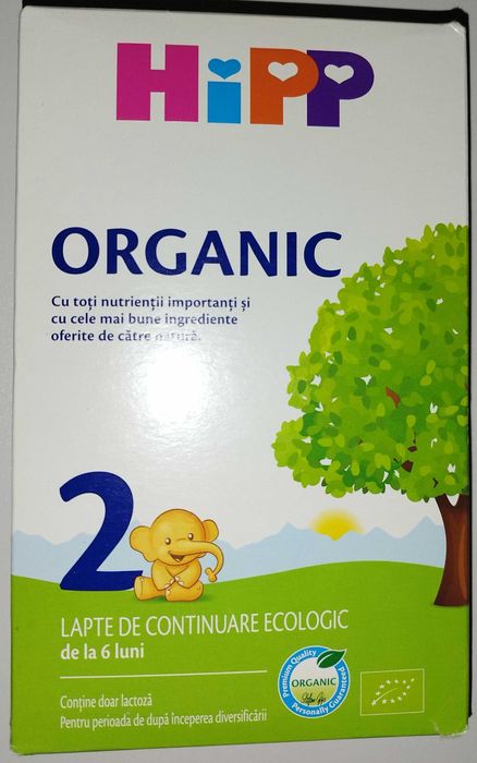 Lapte praf Hipp organic 2
