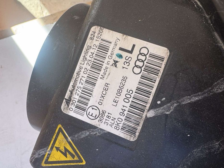 Фар за Ауди А4/Audi A4, B 8,5