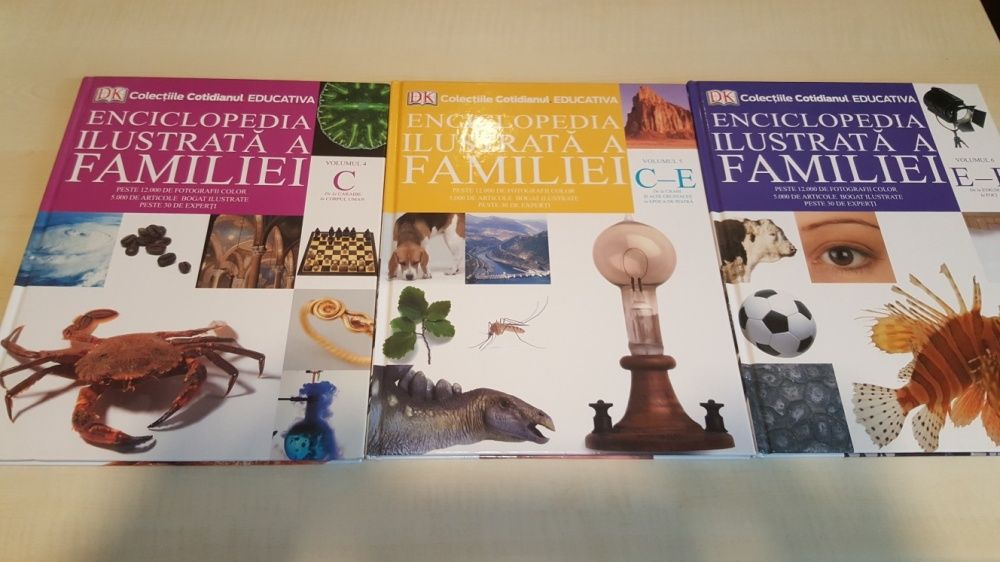 Enciclopedia ilustrata a familei vol. 4, 5 și 6